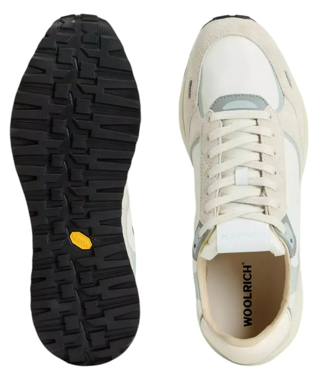 Sneakers Retro in Nylon con Dettagli in Pelle e Camoscio-Woolrich-Sneakers-Vittorio Citro Boutique