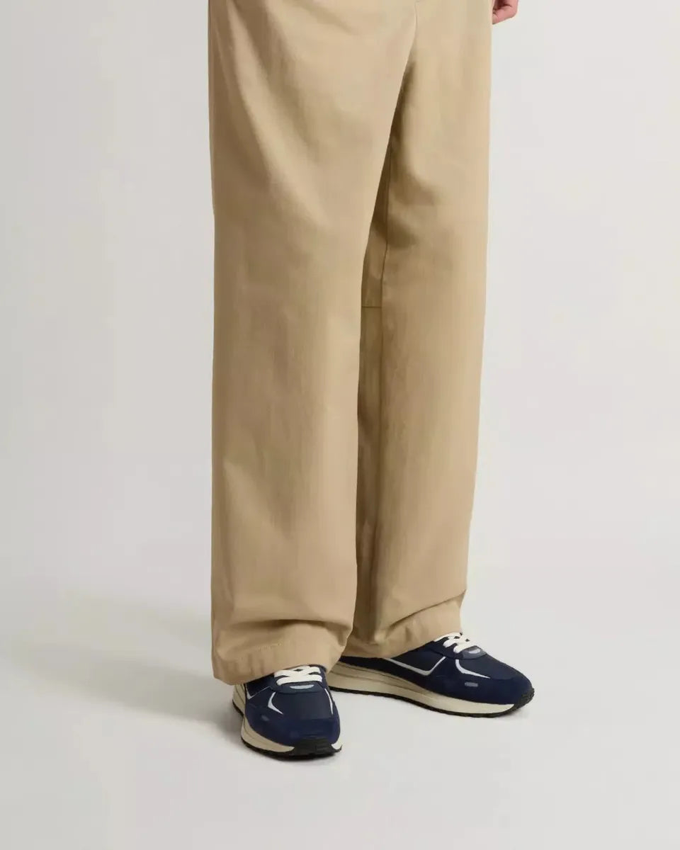 Sneakers Retro in Nylon con Dettagli in Pelle e Camoscio-Woolrich-Sneakers-Vittorio Citro Boutique