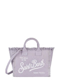 Borsa Colette in Tela di Cotone Lilla-Mc2 Saint Barth-Borse a mano-Vittorio Citro Boutique