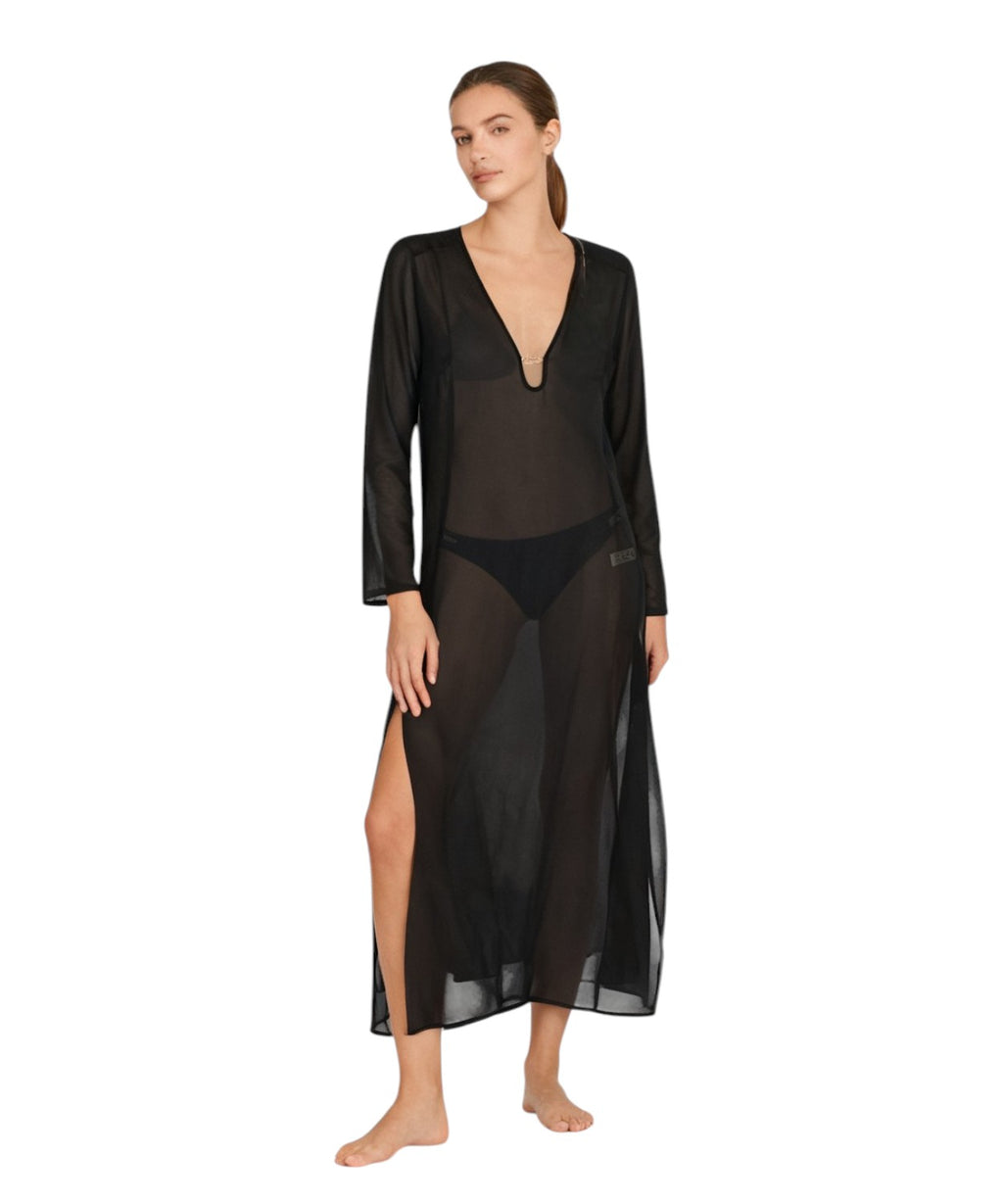 Georgette Cover-Up with Central Logo
