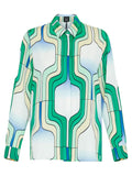 Camicia Sirena Fantasia Geometrica-Marella-Camicie-Vittorio Citro Boutique