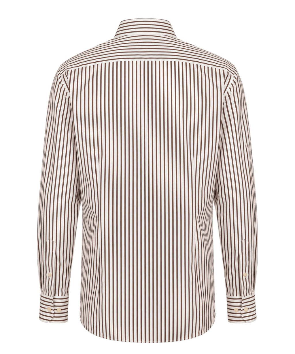 Ingram Dynamo Camicia Uomo a Righe Larghe Stretch