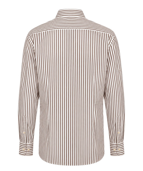 Ingram Dynamo Camicia Uomo a Righe Larghe Stretch