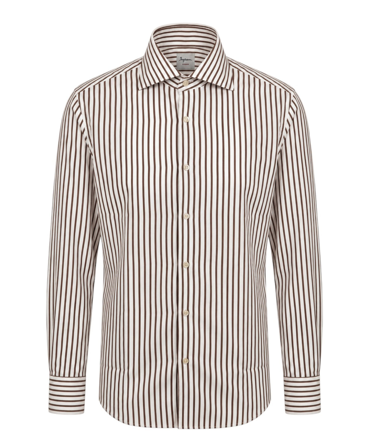 Ingram Dynamo Camicia Uomo a Righe Larghe Stretch