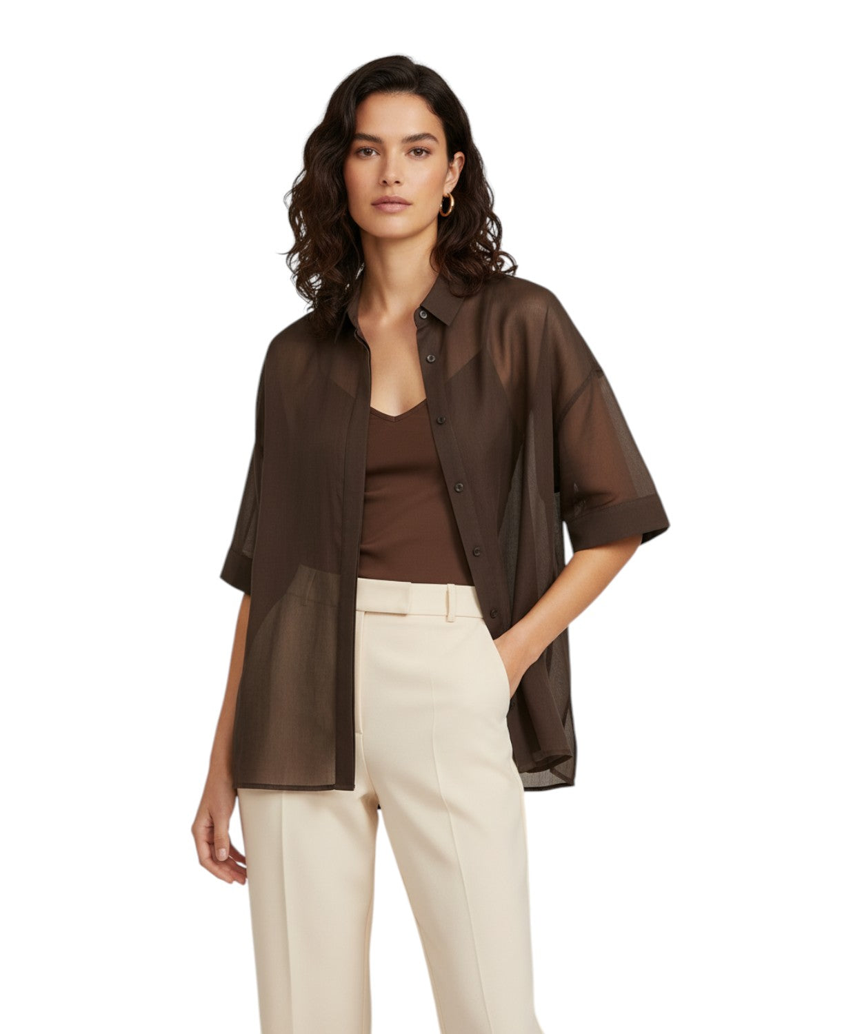 Camicia MMLSASIA MM Max Mara a mezze maniche