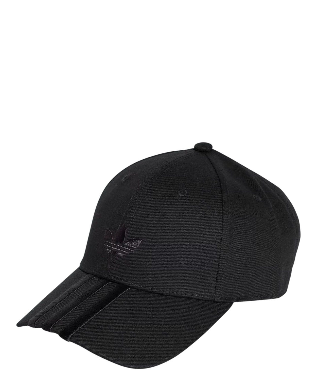 adidas pet van katoenen twill met 3 strepen