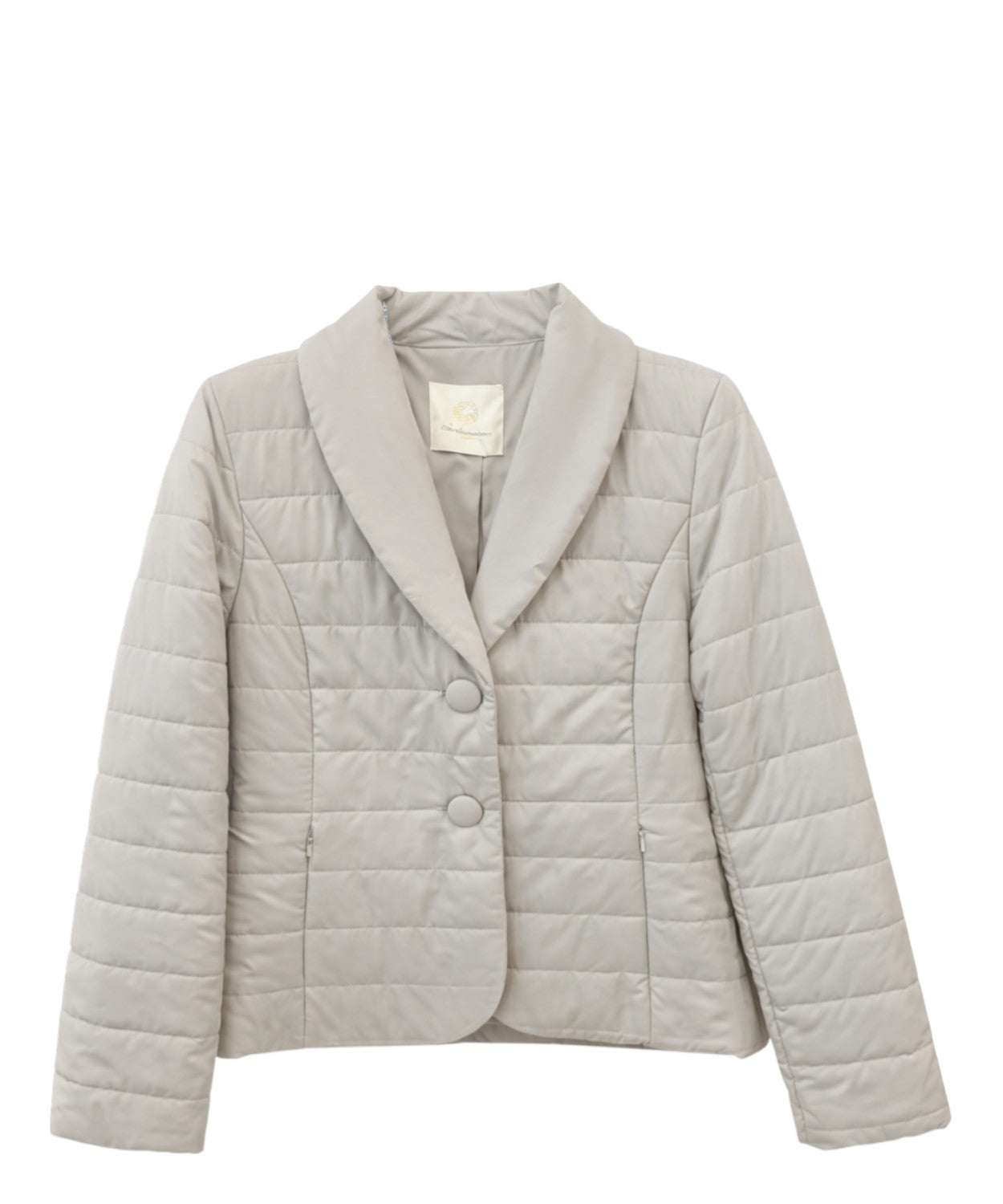 Piumino Donna BluBianco Corto