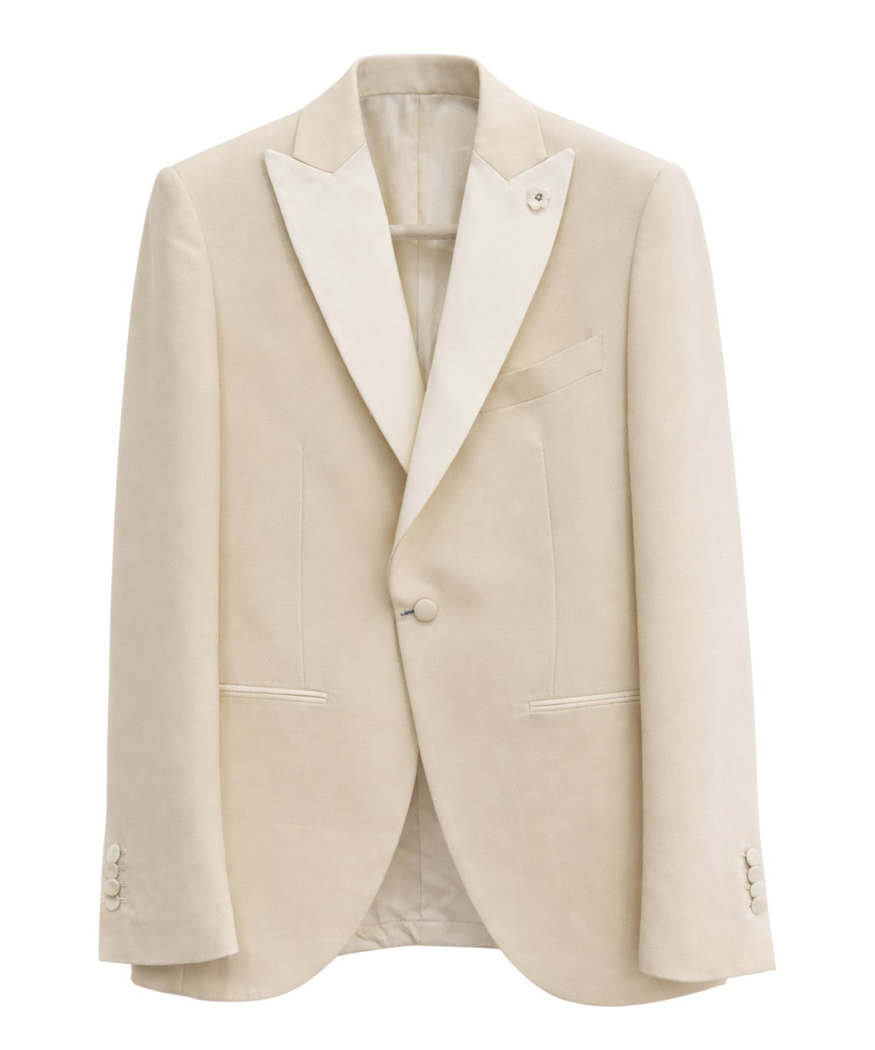 Giacca Monopetto Lardini Uomo con Tasche a Filetto