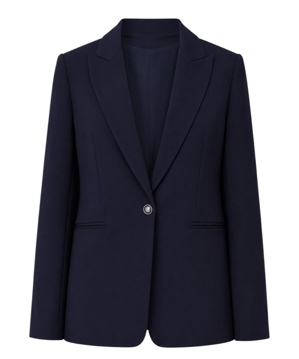 Twinset blazer i oversize blandet viskose