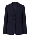 Twinset blazer i oversize blandet viskose