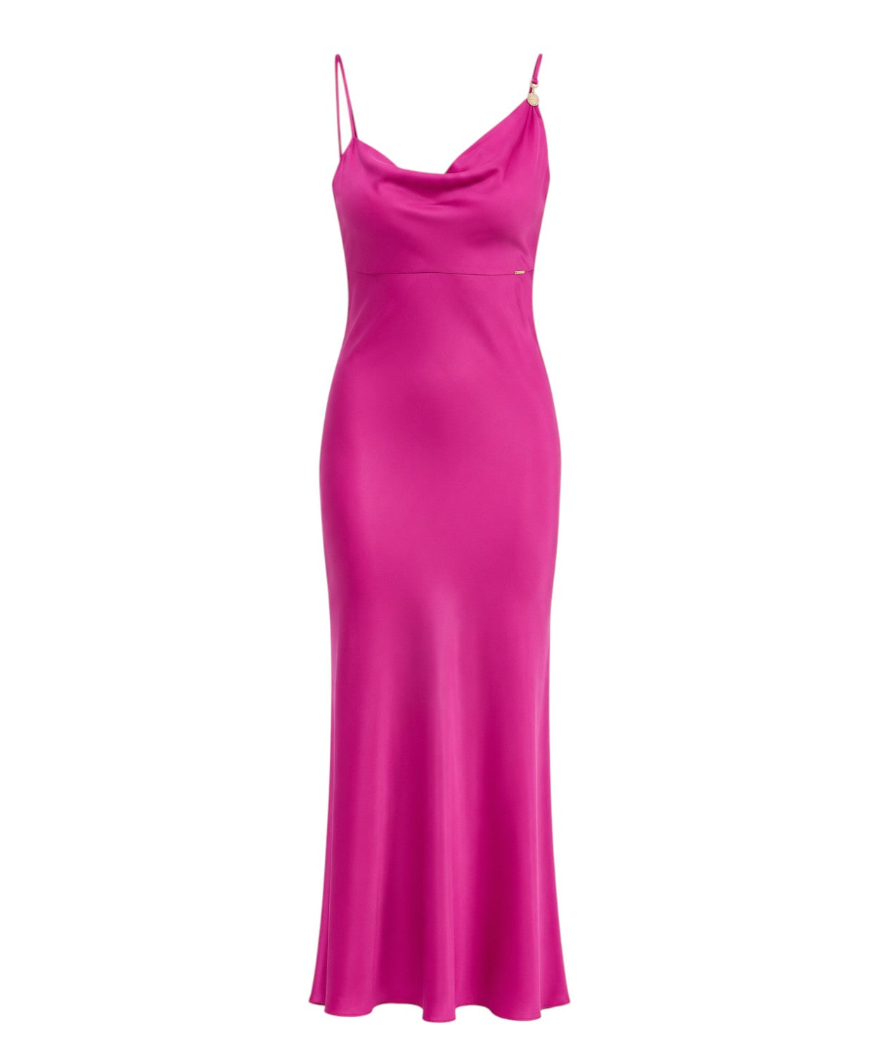 Twinset Fitted Dress with Asymmetric Straps