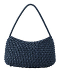 Borsa pelle intrecciata tan Basil Cactus di Dragon Diffusion