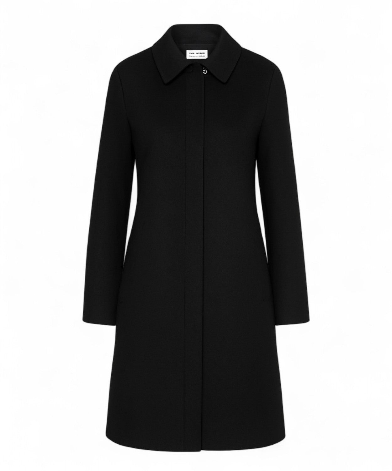 Cappotto JUSY con collo a camicia in pura lana vergine-Marella-Cappotti-Vittorio Citro Boutique