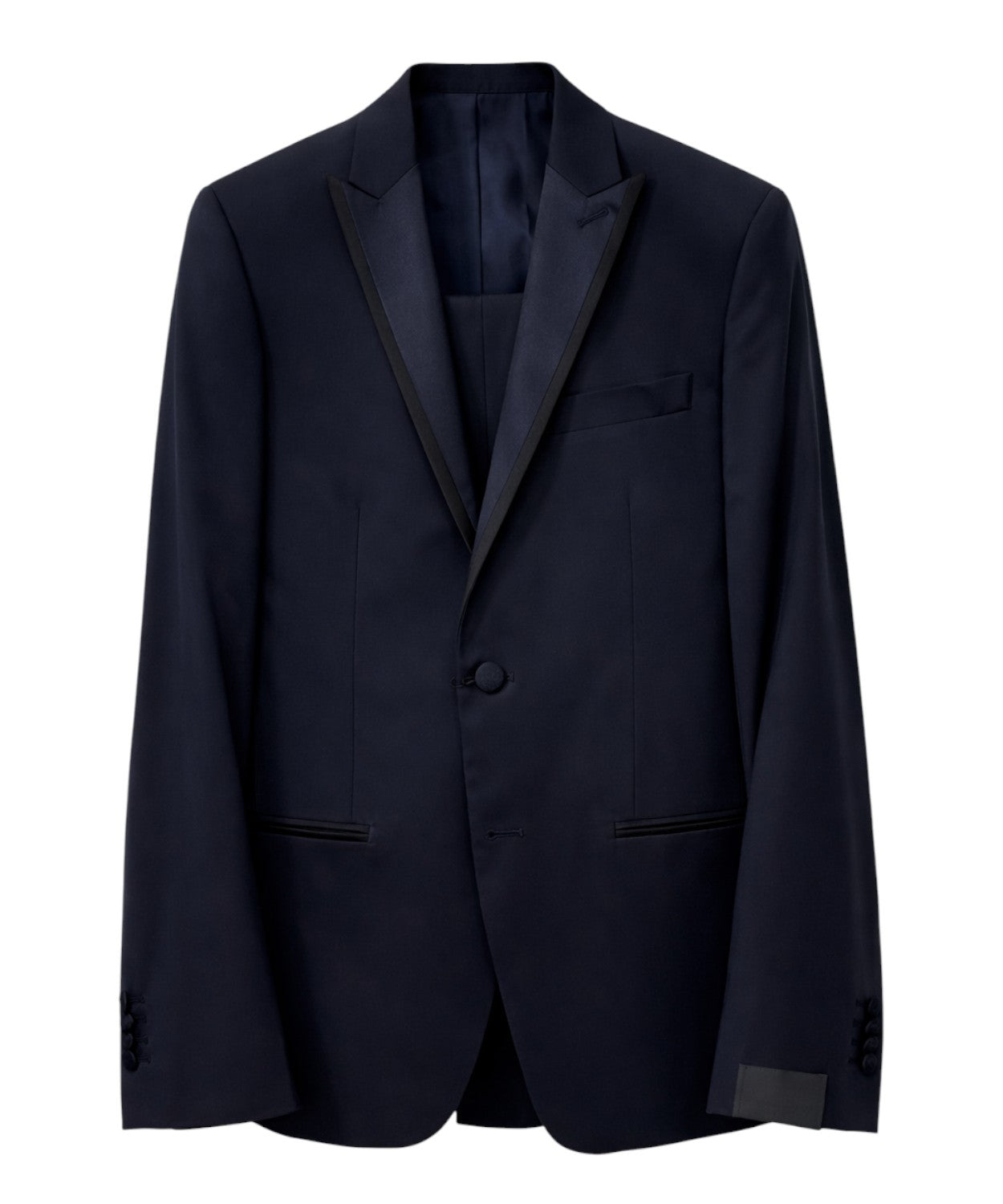 Abito Alessandro Dell'Acqua con Revers a Lancia e Bordino a Contrasto