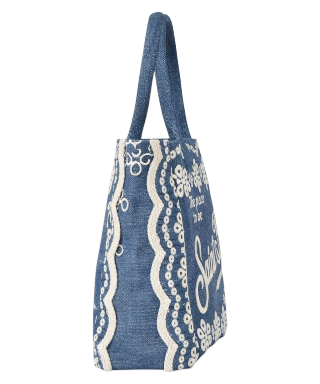 MC2 Saint Barth Borsa Colette in Pizzo Sangallo