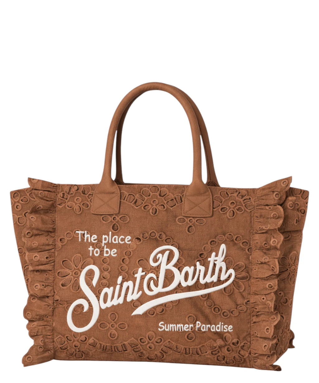 Borsa Vanity MC2 Saint Barth in Pizzo Sangallo