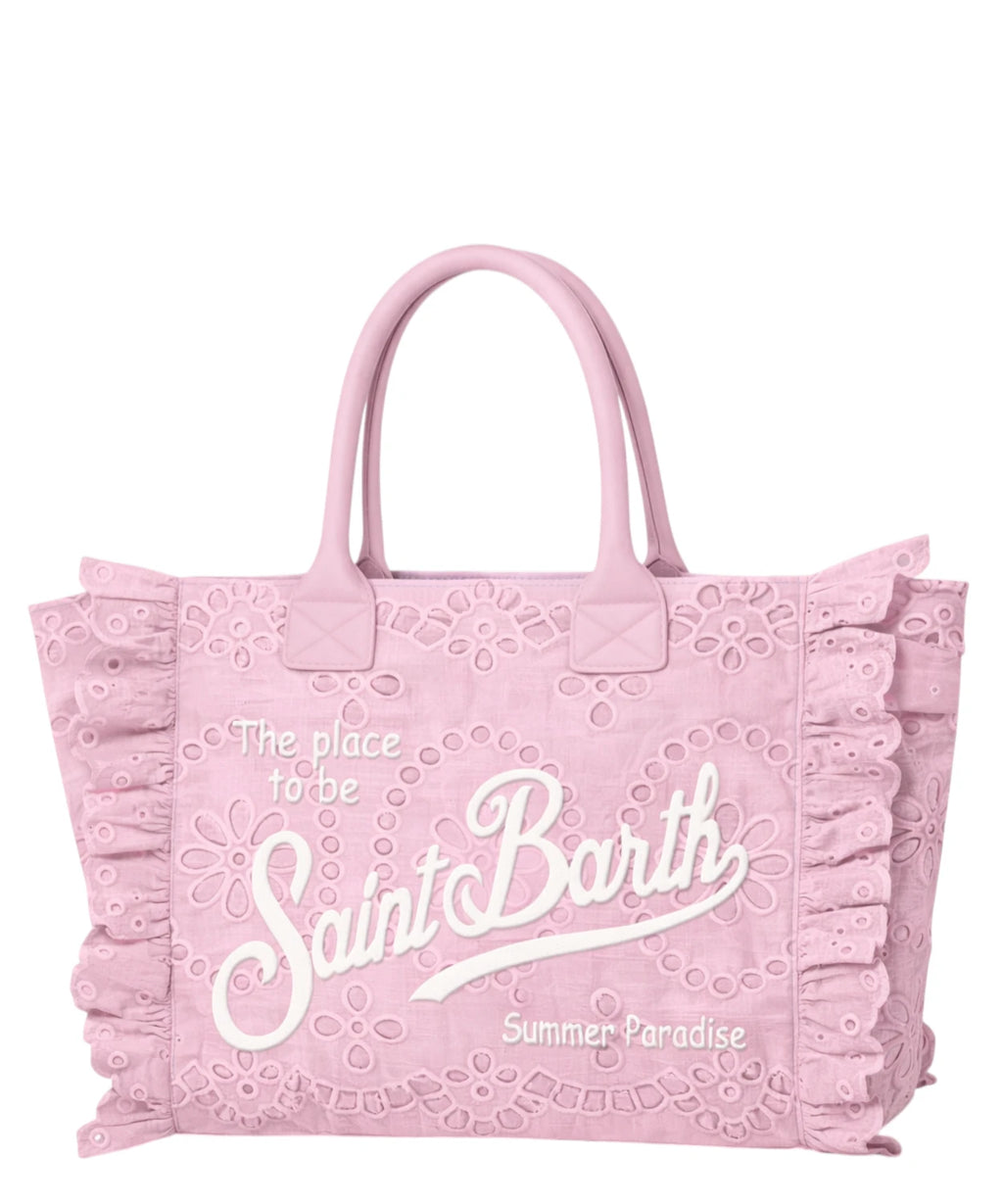 Borsa Vanity MC2 Saint Barth in Pizzo Sangallo