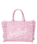 Bolso Vanity MC2 Saint Barth en encaje Sangallo
