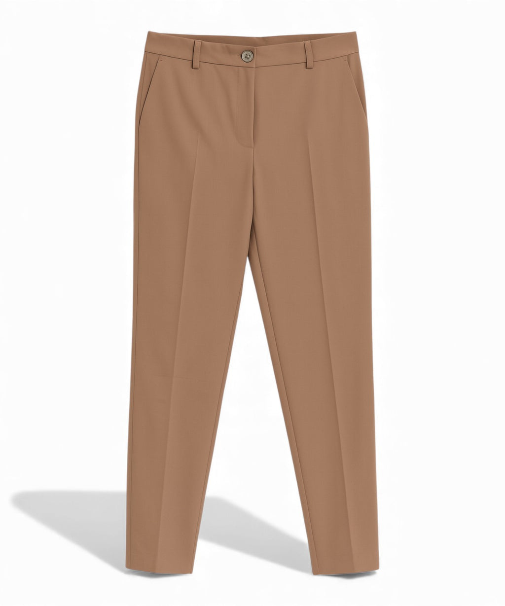 Elegante Twinset-Hose mit Mittelfalte