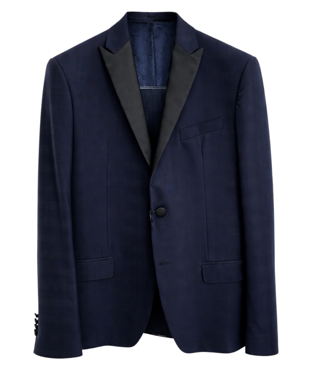 Elegante herenjurk Havana & Co met ruitpatroon