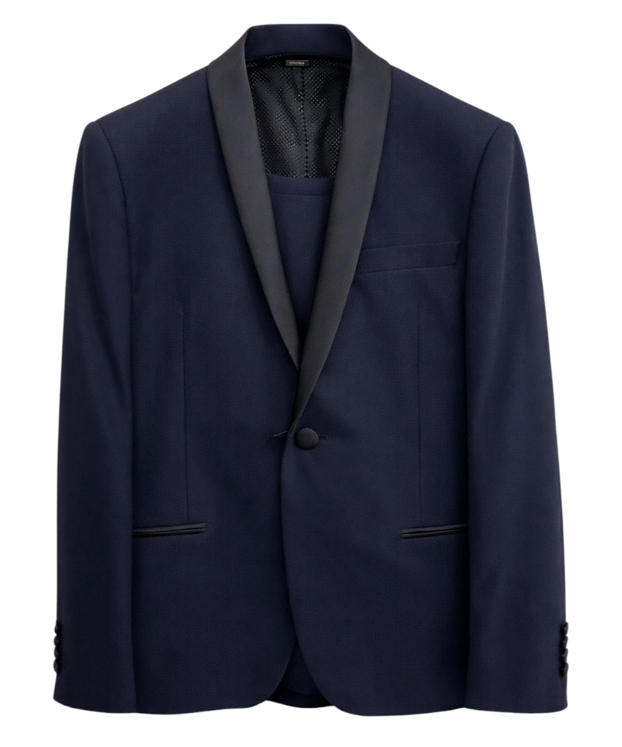 Abito uomo in piqué con rever in raso - Havana & Co