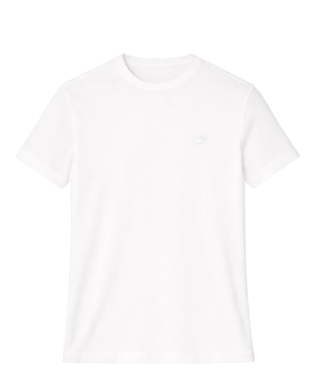 Emporio Armani Slim-Fit-Modal-T-Shirt mit gesticktem Logo