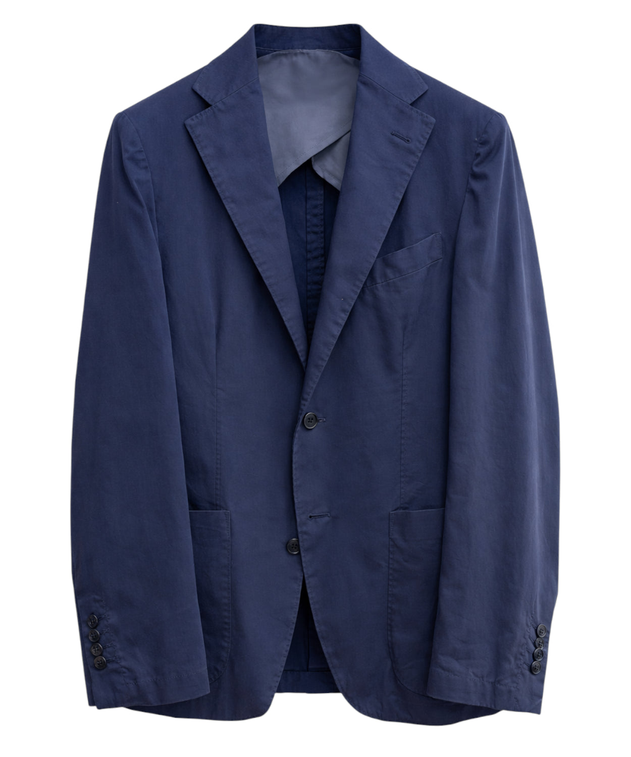 Giacca Monopetto in Cotone G Capri Blu