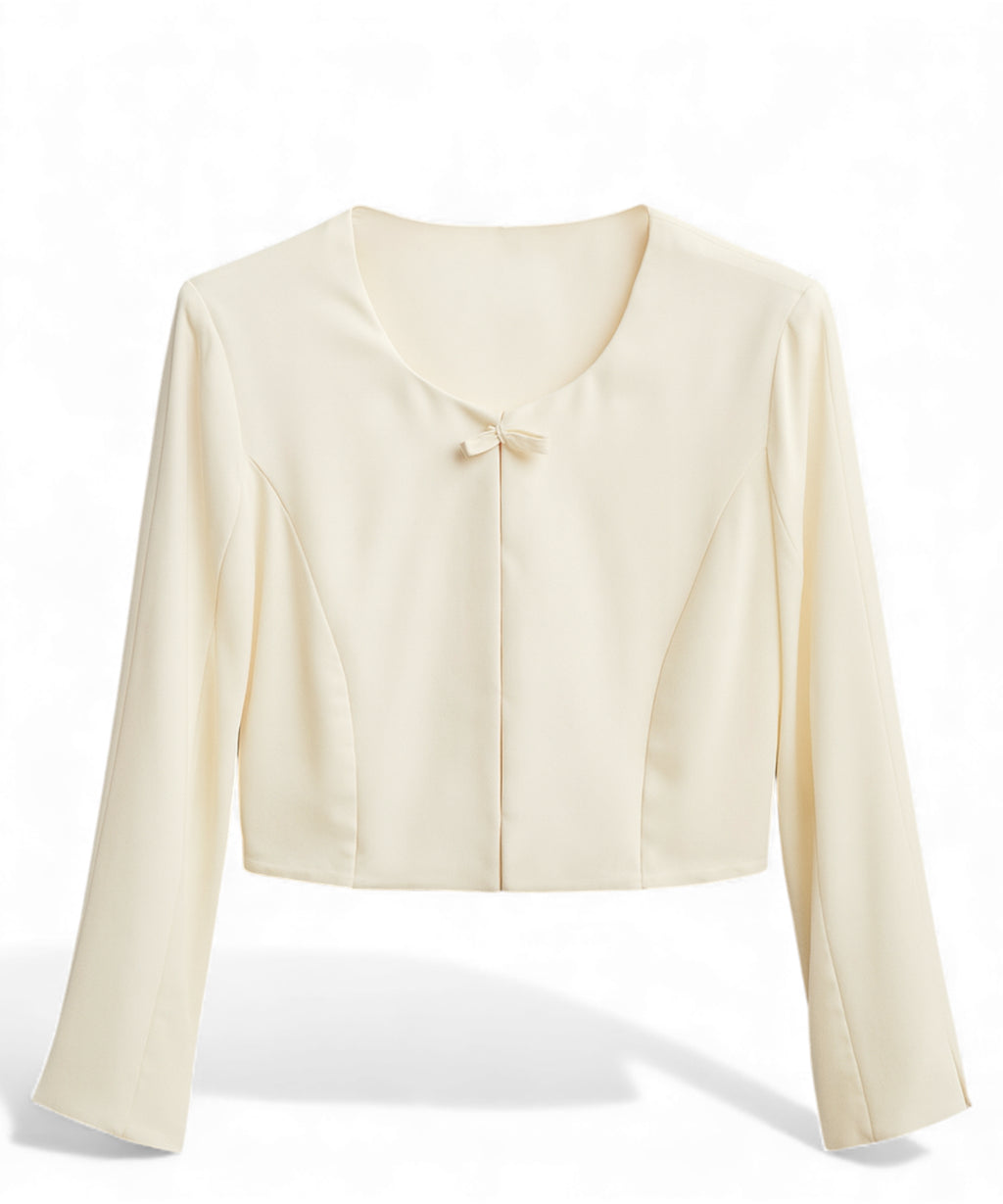 Giacchetto Satin Tuwe per Cerimonie Eleganti