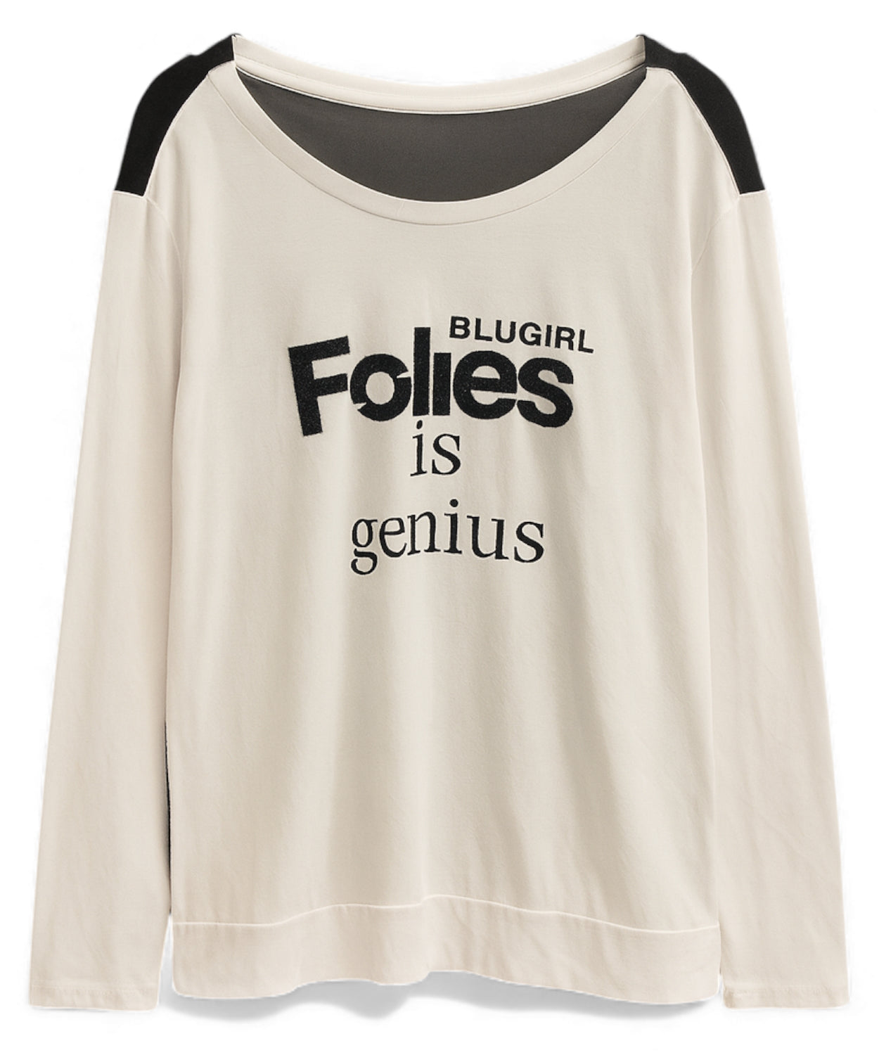 Maglia Blugirl Maniche Lunghe con Stampa