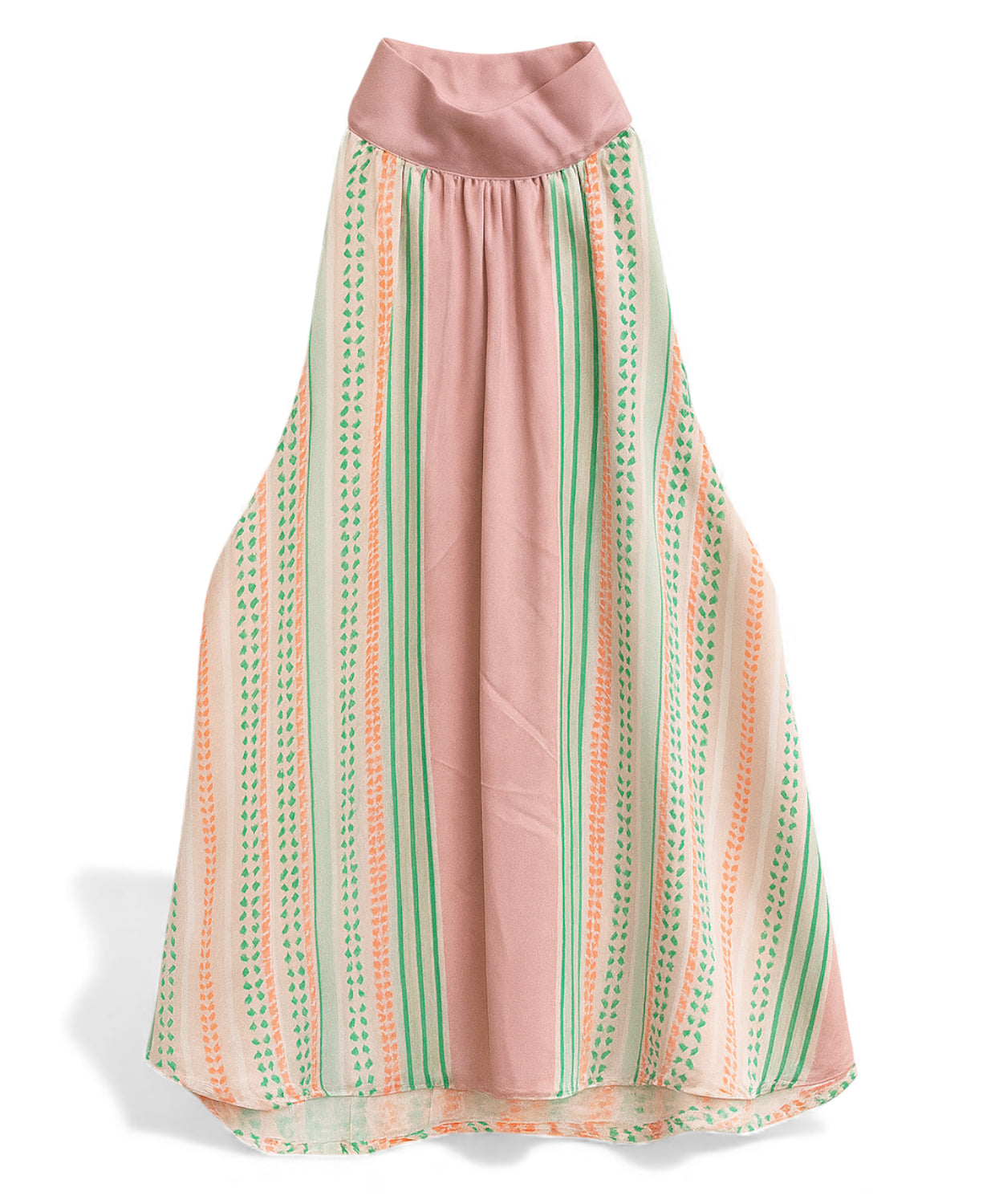 Top Spalle Scoperte Stampa Geometrica