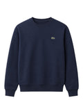 Felpa Lacoste in Cotone Felpato per Comfort e Stile