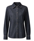 Camicia Donna MMLRAFIA in Denim con Viscosa