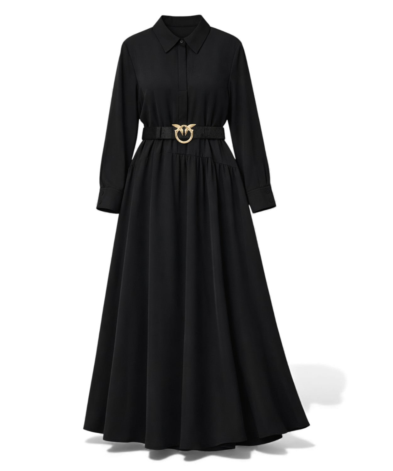 Pinko Abito Sartù lungo chemisier in cotone