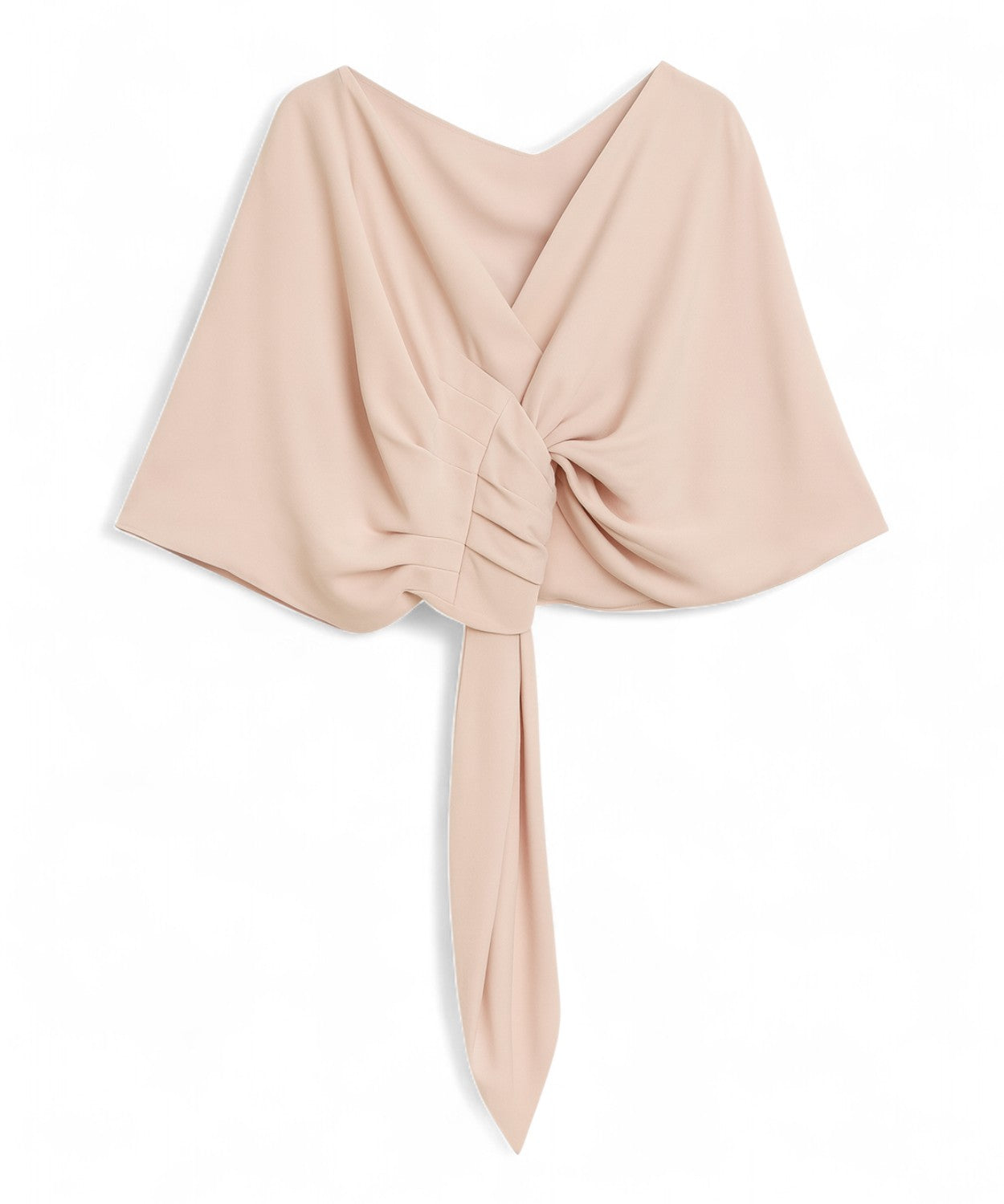 Stola Rinascimento in Crepe con Nodo