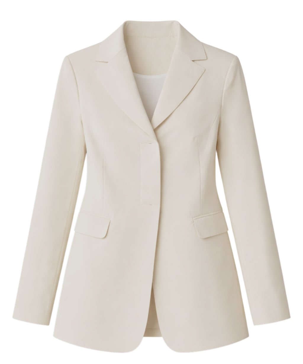 Marynarka damska z tkaniny stretch MM Max Mara PALO
