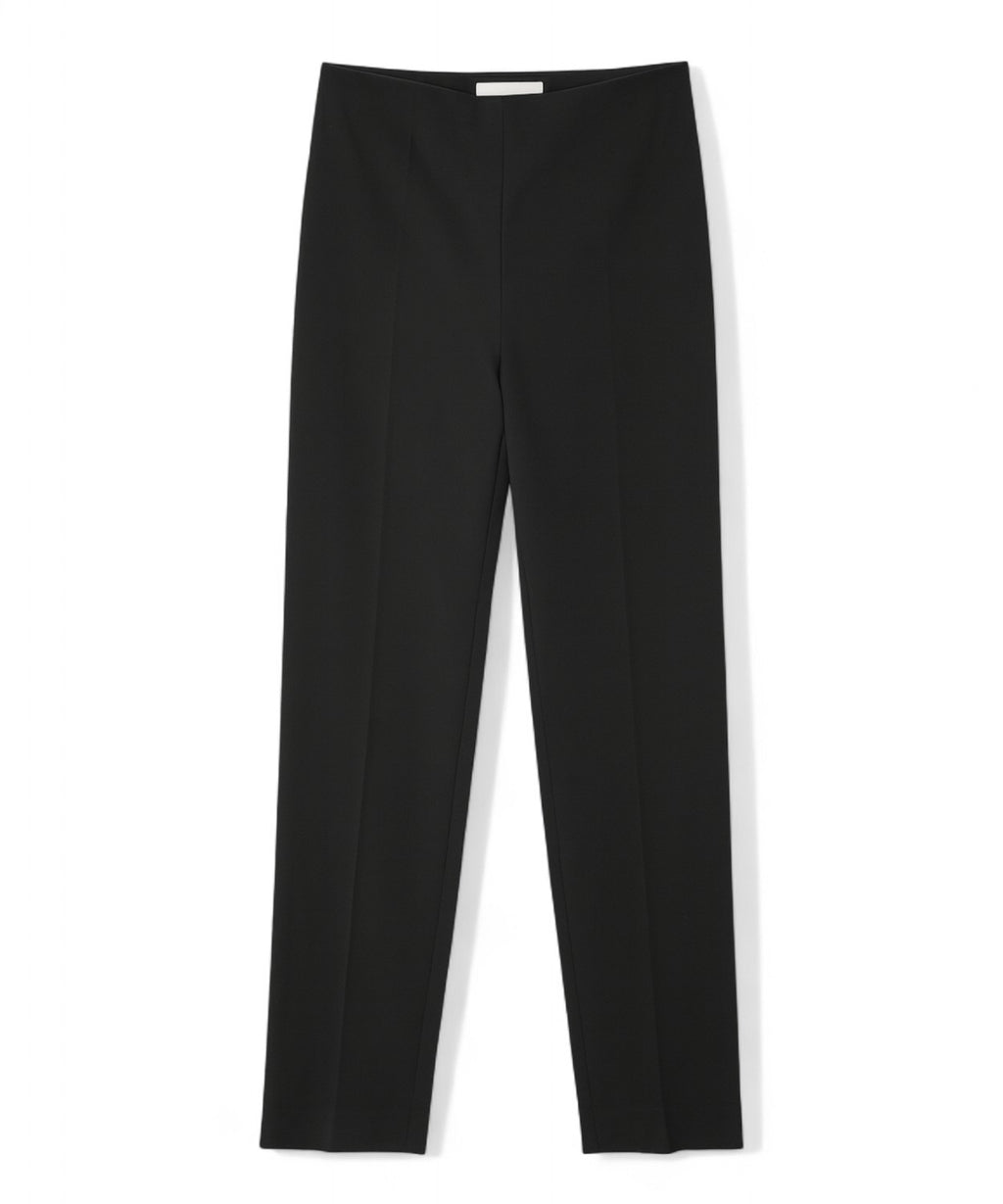 Pantaloni taglio dritto con piega Blubianco
