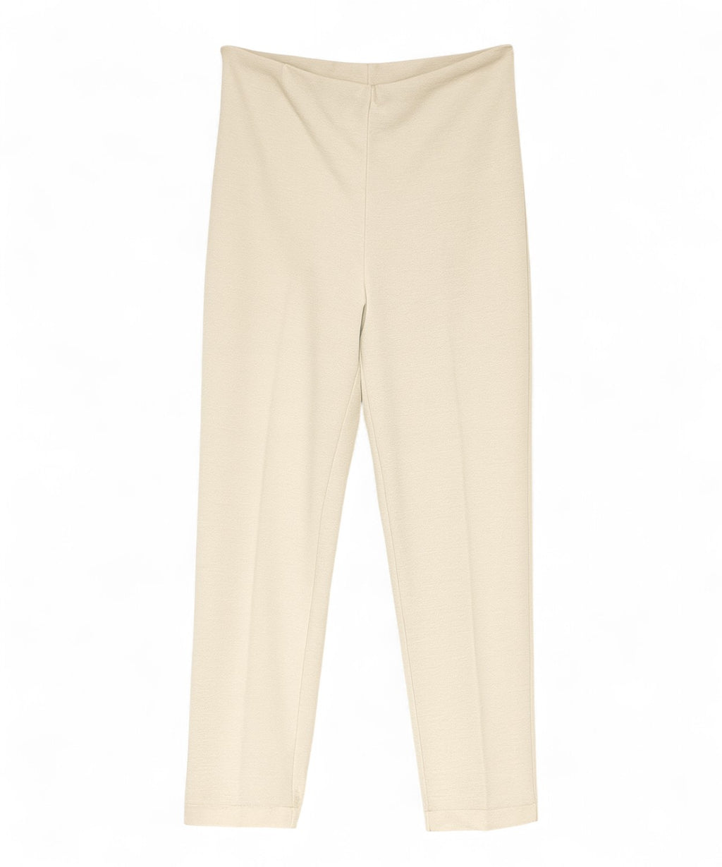 Pantalone a taglio dritto con piega