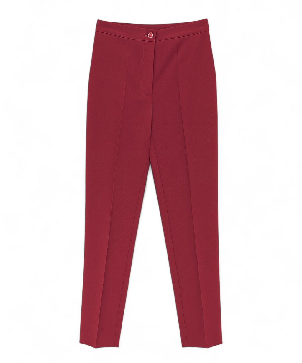Maßgeschneiderte Hose mit Bundfalte