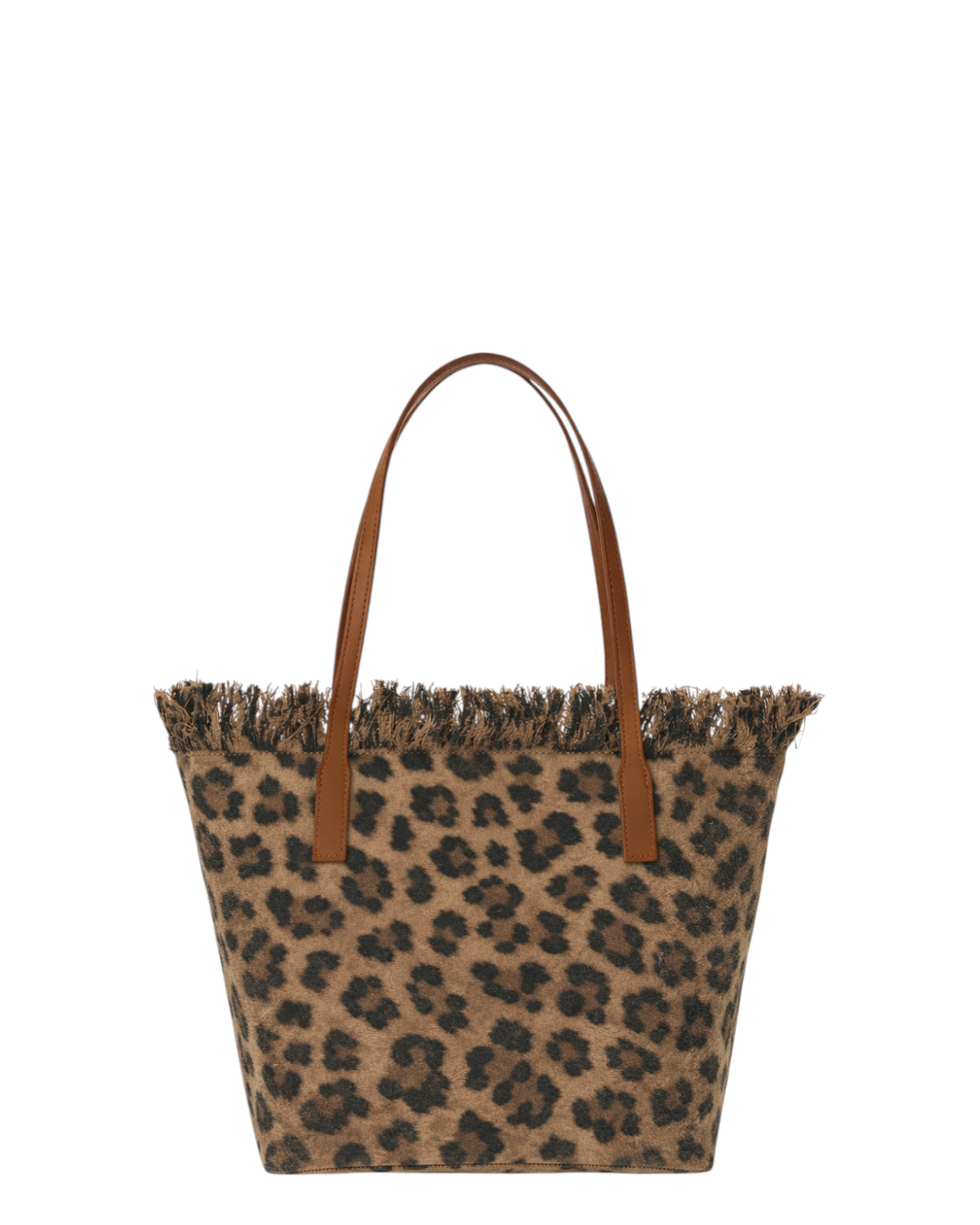 Borsa Shopper City Medium Leopard MC2 Saint Barth