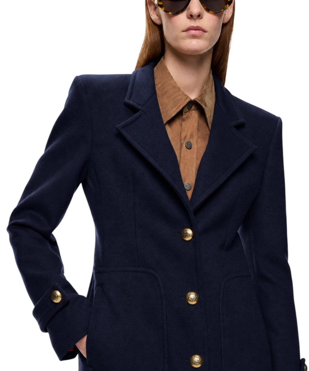 Cappotto Lungo Pinko VERICI in Lana e Cashmere