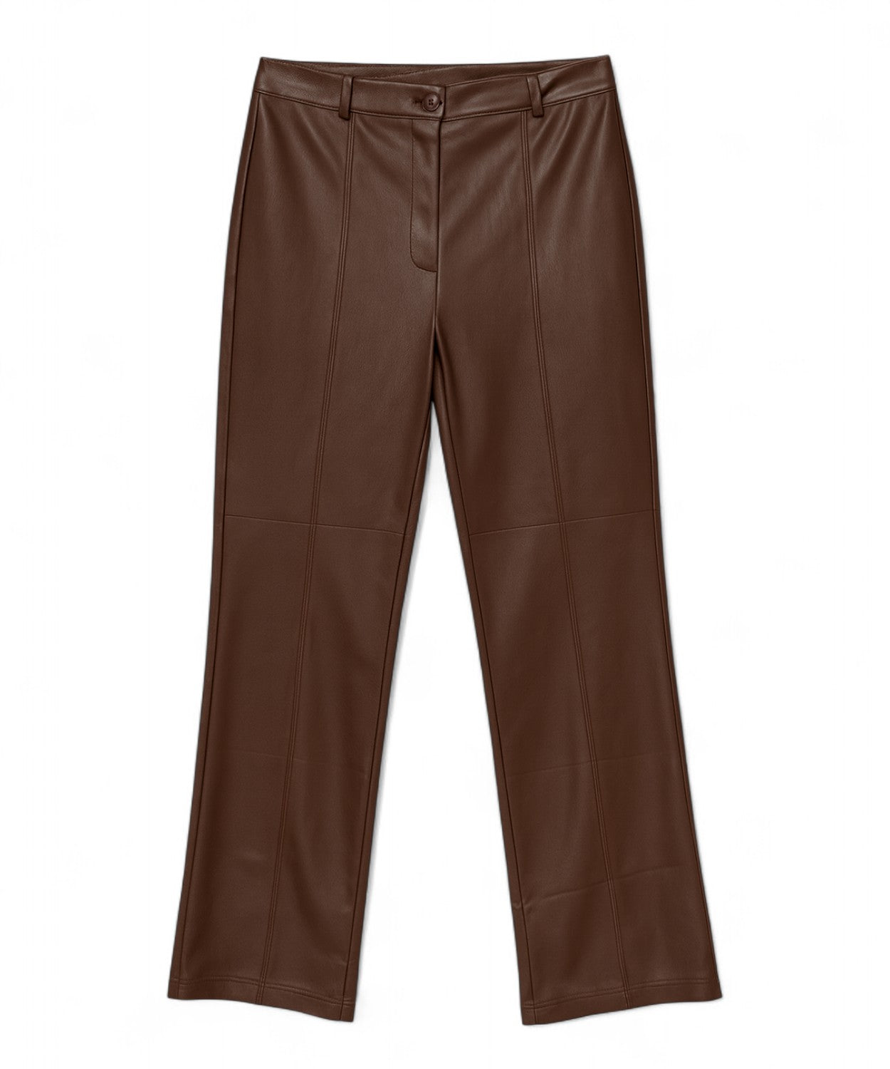 Pantalone pelle marrone Certosa