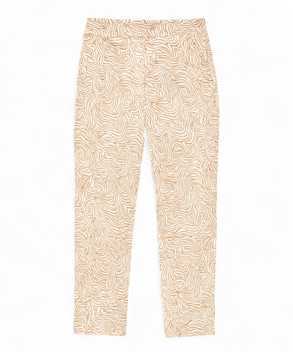 Pantalone in cotone con Stampa Fantasia