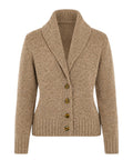 Cardigan Marella Geode in Misto Lana con Scollo a Scialle