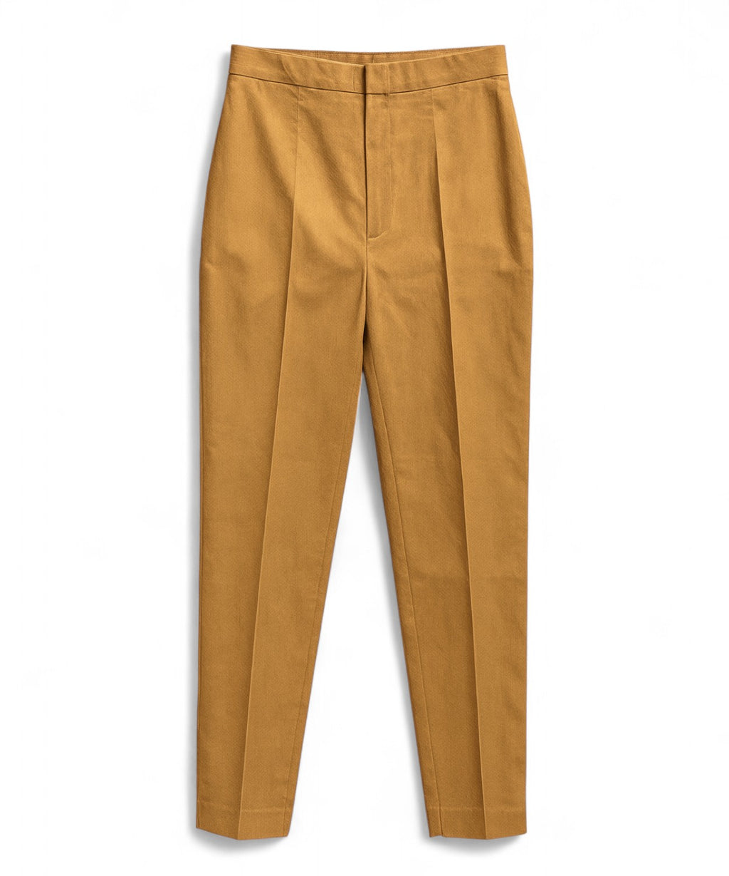 Leinenhose mit Bundfalte