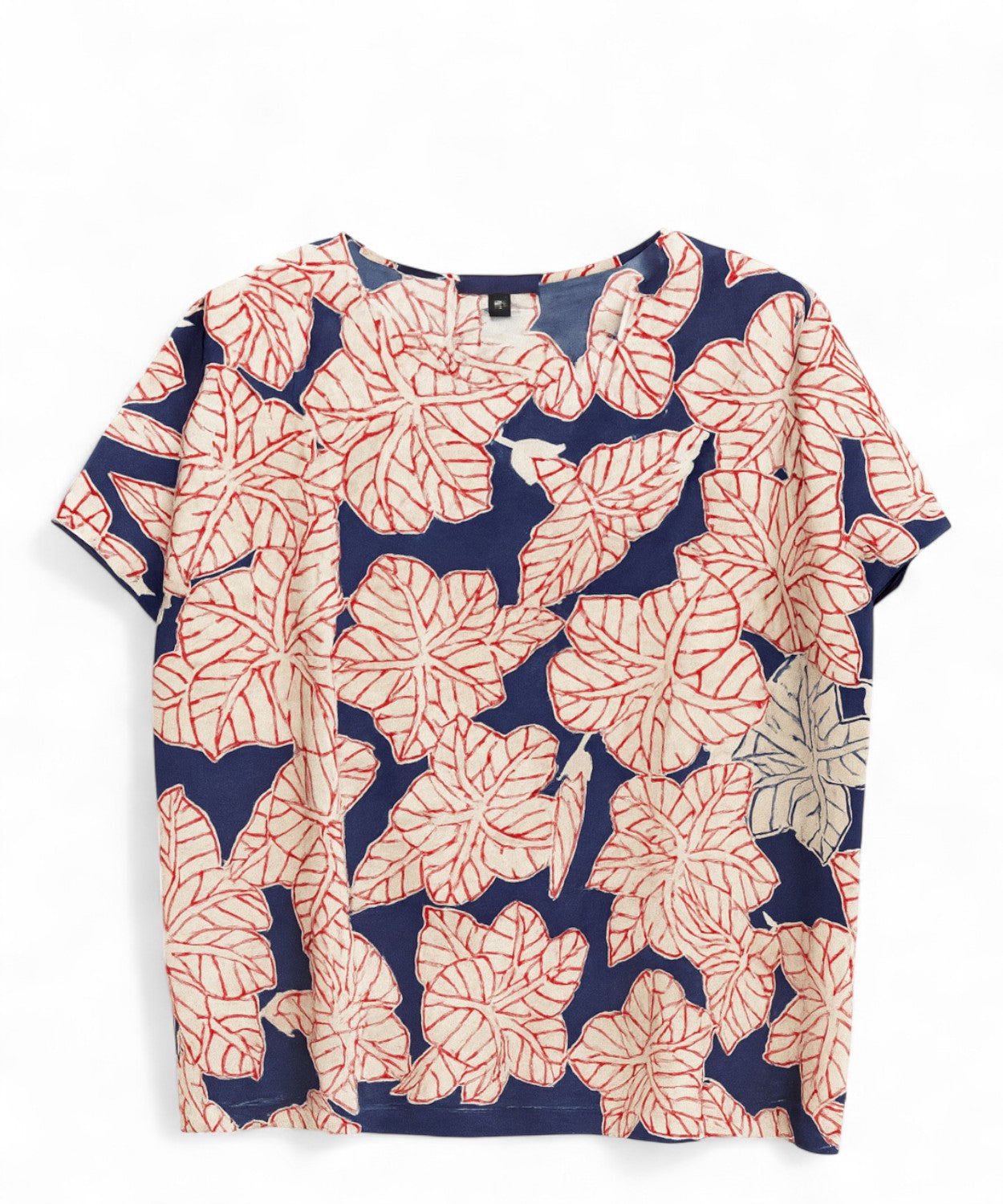 T-Shirt Tricot Chic con Stampa Floreale
