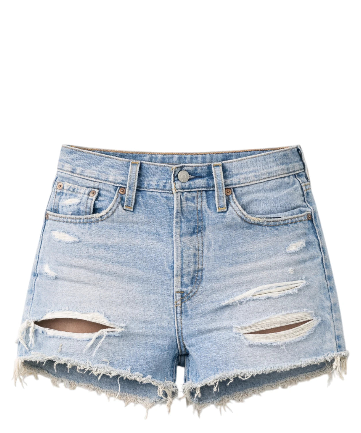 Short Donna Levi's 501 Original in Denim