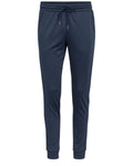 Pantalone in Raso Blu con Laccetto e Inserti in Velluto-Guess-Pantaloni-Vittorio Citro Boutique