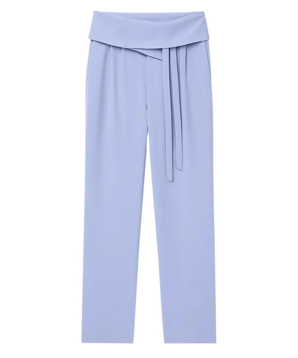 Pantaloni in Crepe con Cintura a Nastro-Emporio Armani-Pantaloni-Vittorio Citro Boutique