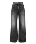 Jeans Donna Wide Leg Dondup Amber in Denim