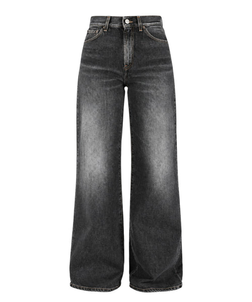 Jeans Donna Wide Leg Dondup Amber in Denim